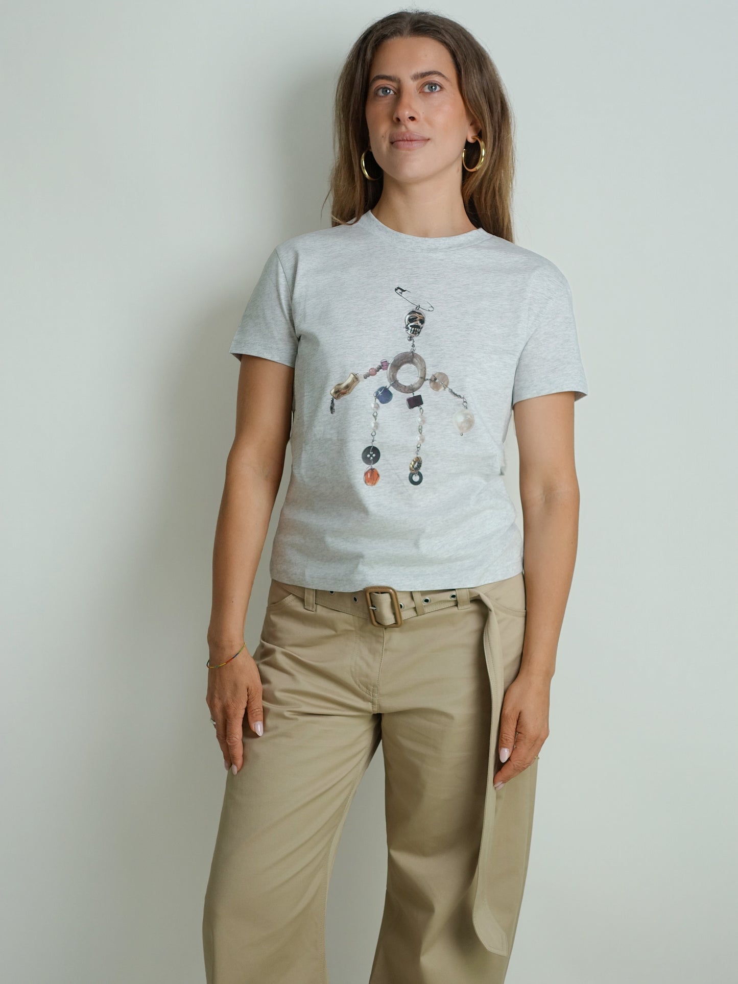 T-SHIRT GREY MELANGE