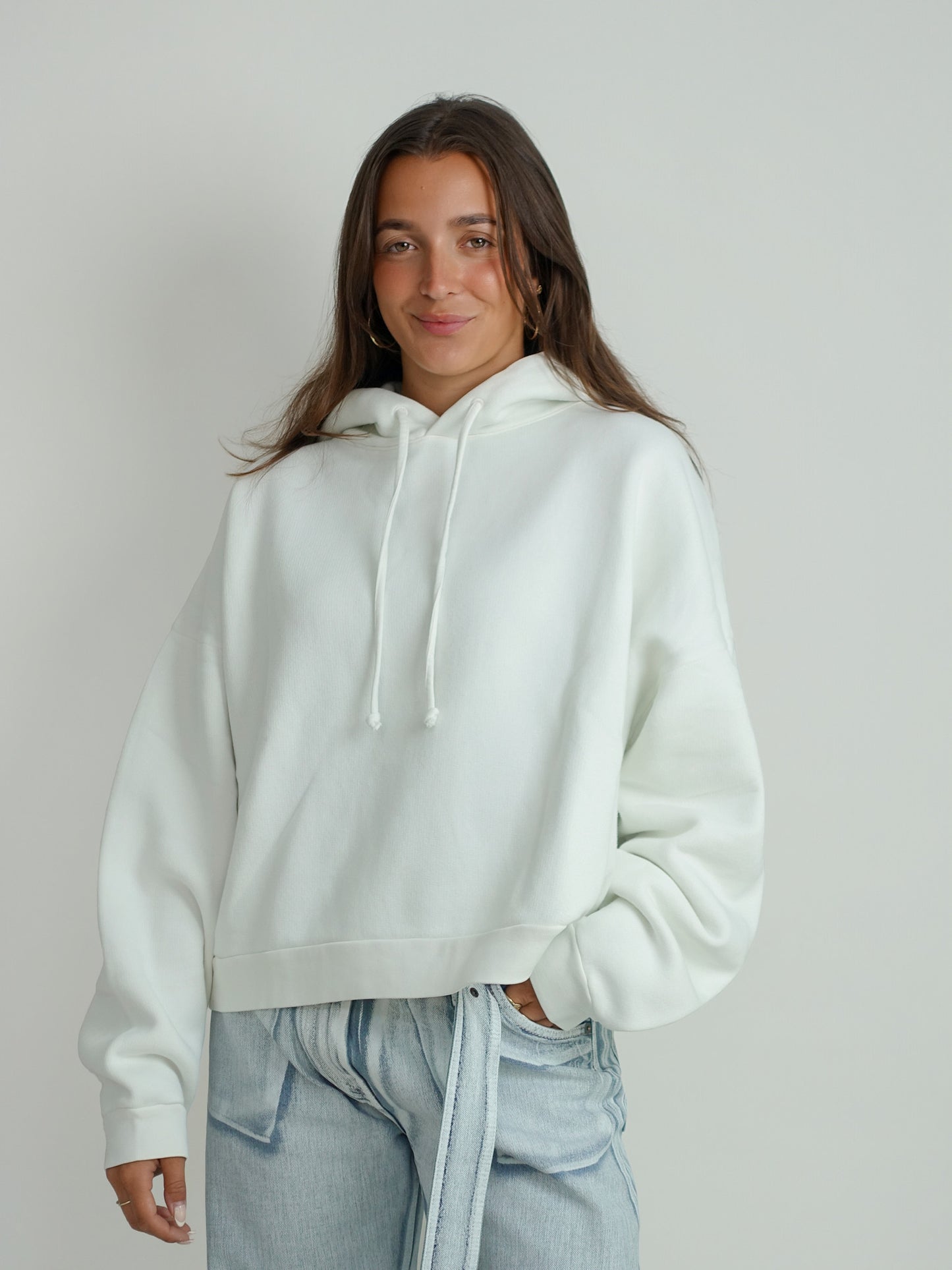 FESTER VINTAGE HOODIE ICE WHITE