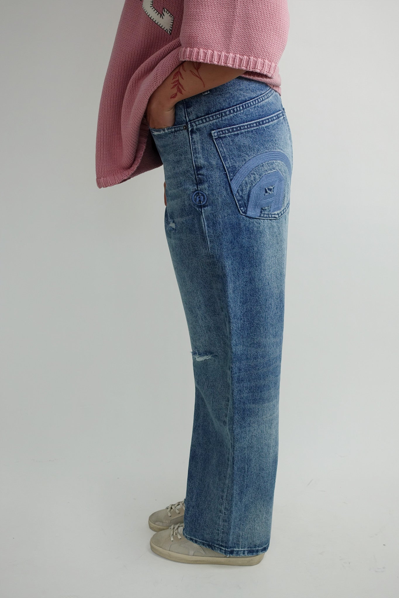 TONSURTON A LOGO JEANS WASHED
