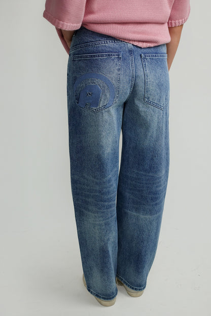 TONSURTON A LOGO JEANS WASHED