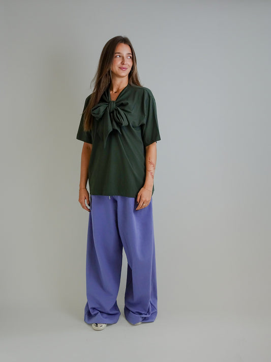 HEBITTA T-SHIRT DARK GREEN