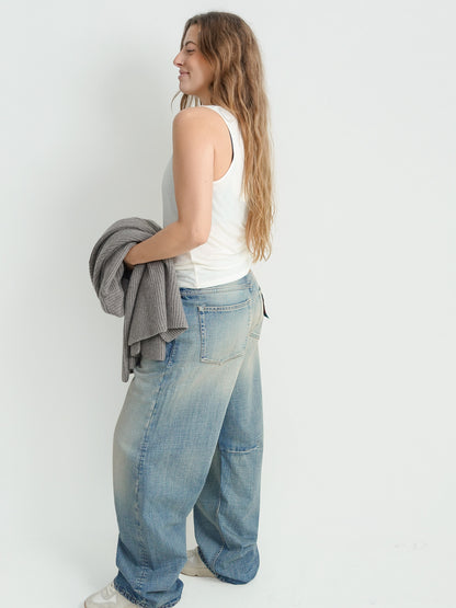 ALBIA LDS TANK TOP IVORY