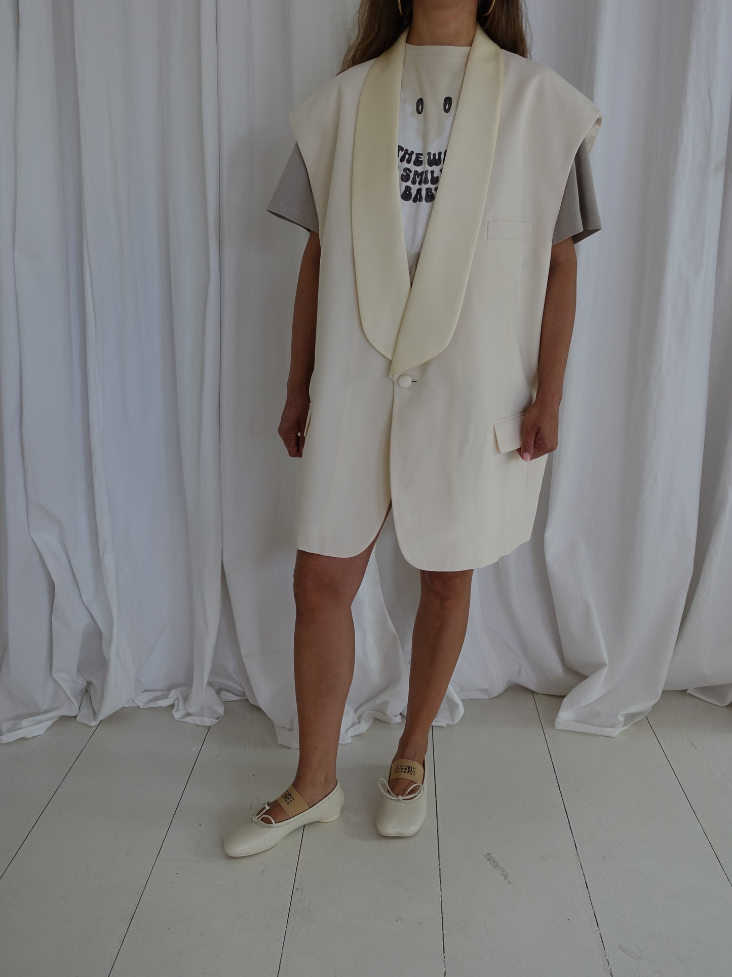 GILET CREAM