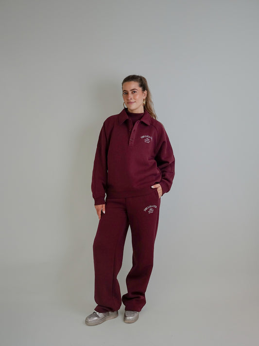 MAYA PANTS CHERRY RED