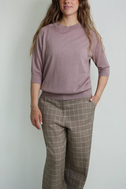 TUAN W.K.SWEATER OLD ROSE