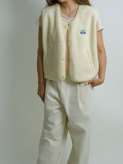 HOKTOWN GILET ECRU