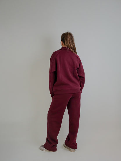 MAYA PANTS CHERRY RED