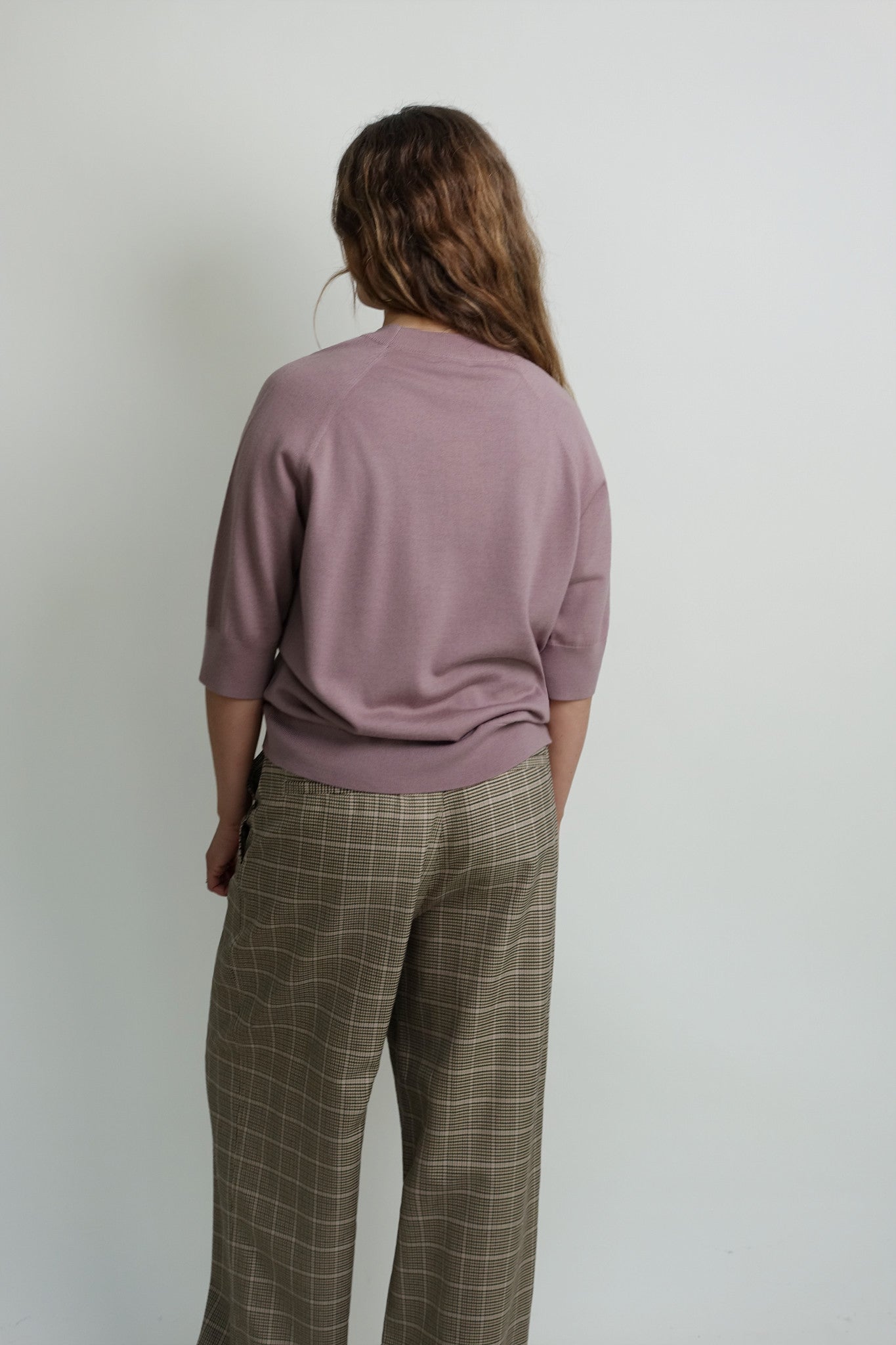 TUAN W.K.SWEATER OLD ROSE