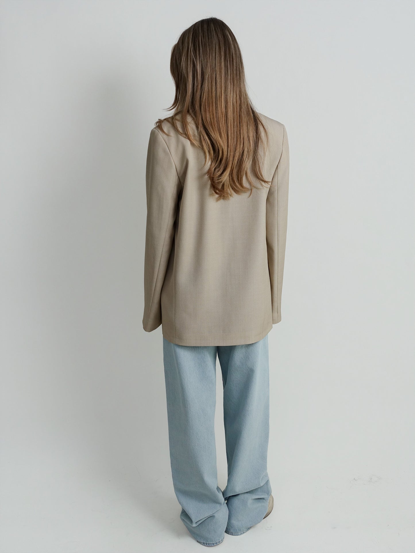 MINKA TAILORED JACKET BEIGE