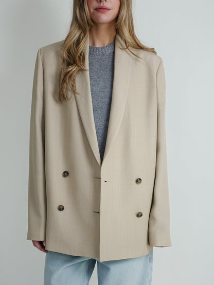MINKA TAILORED JACKET BEIGE