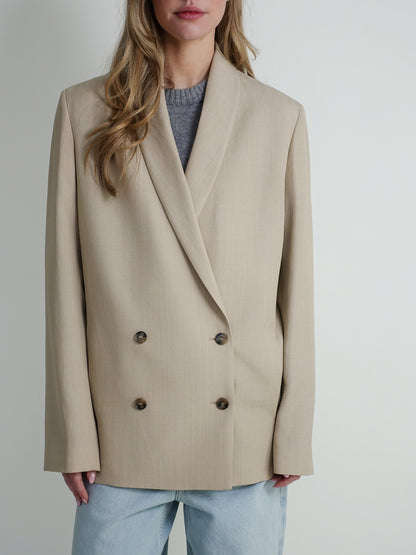 MINKA TAILORED JACKET BEIGE