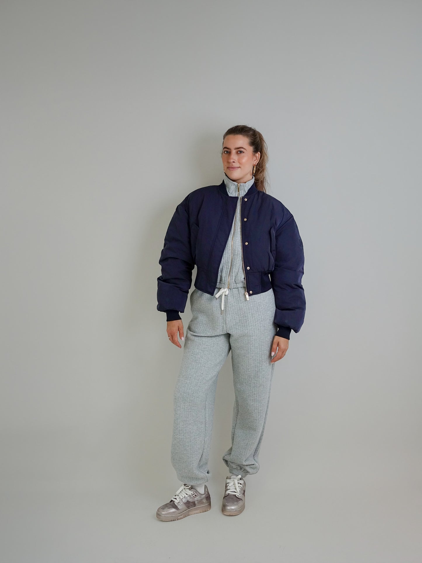 LEAH BOMBER NAVY