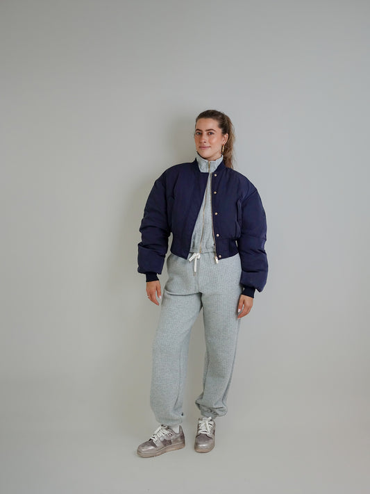 LEAH BOMBER NAVY