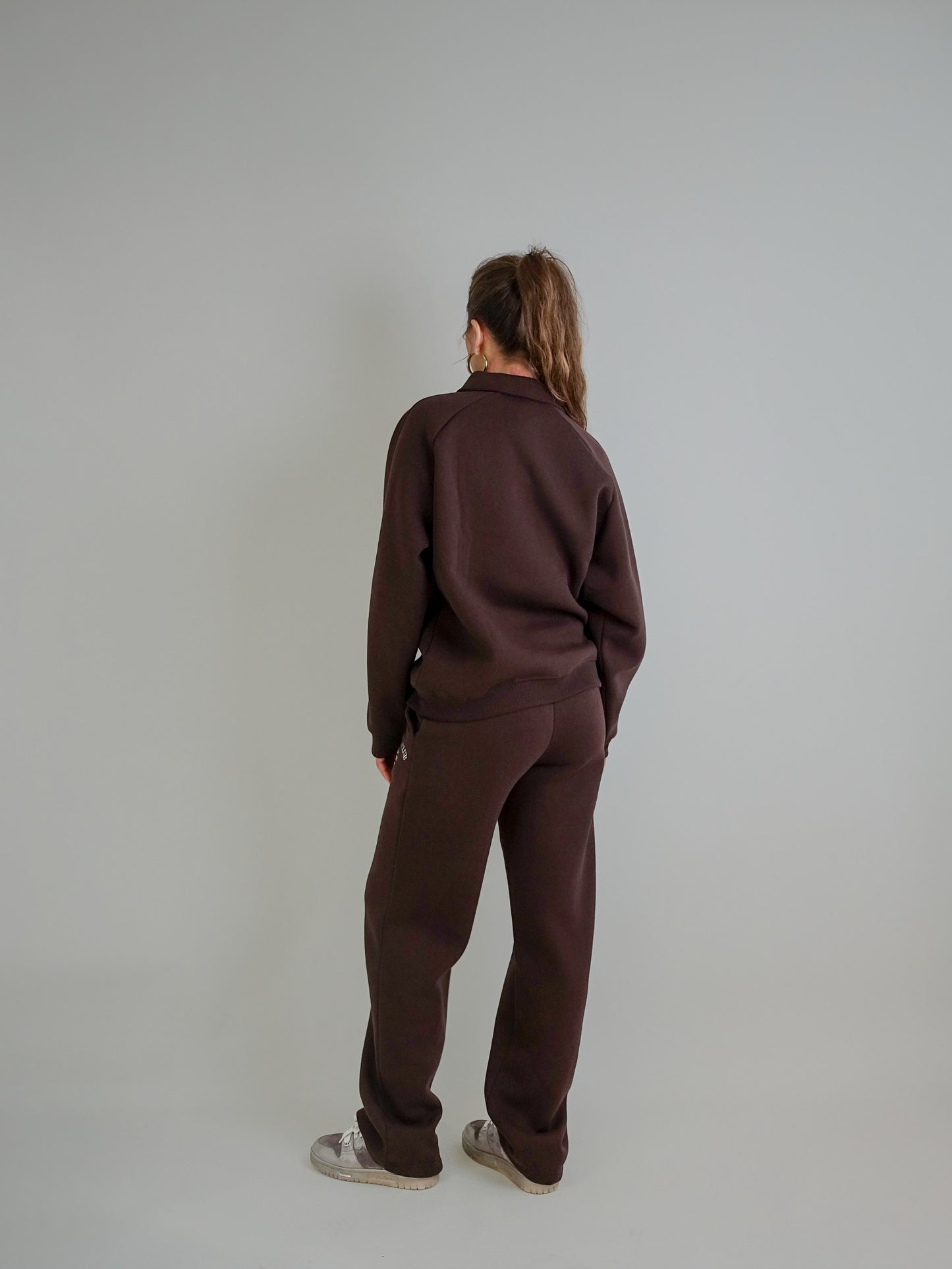 POLO SWEATER CHOCOLATE