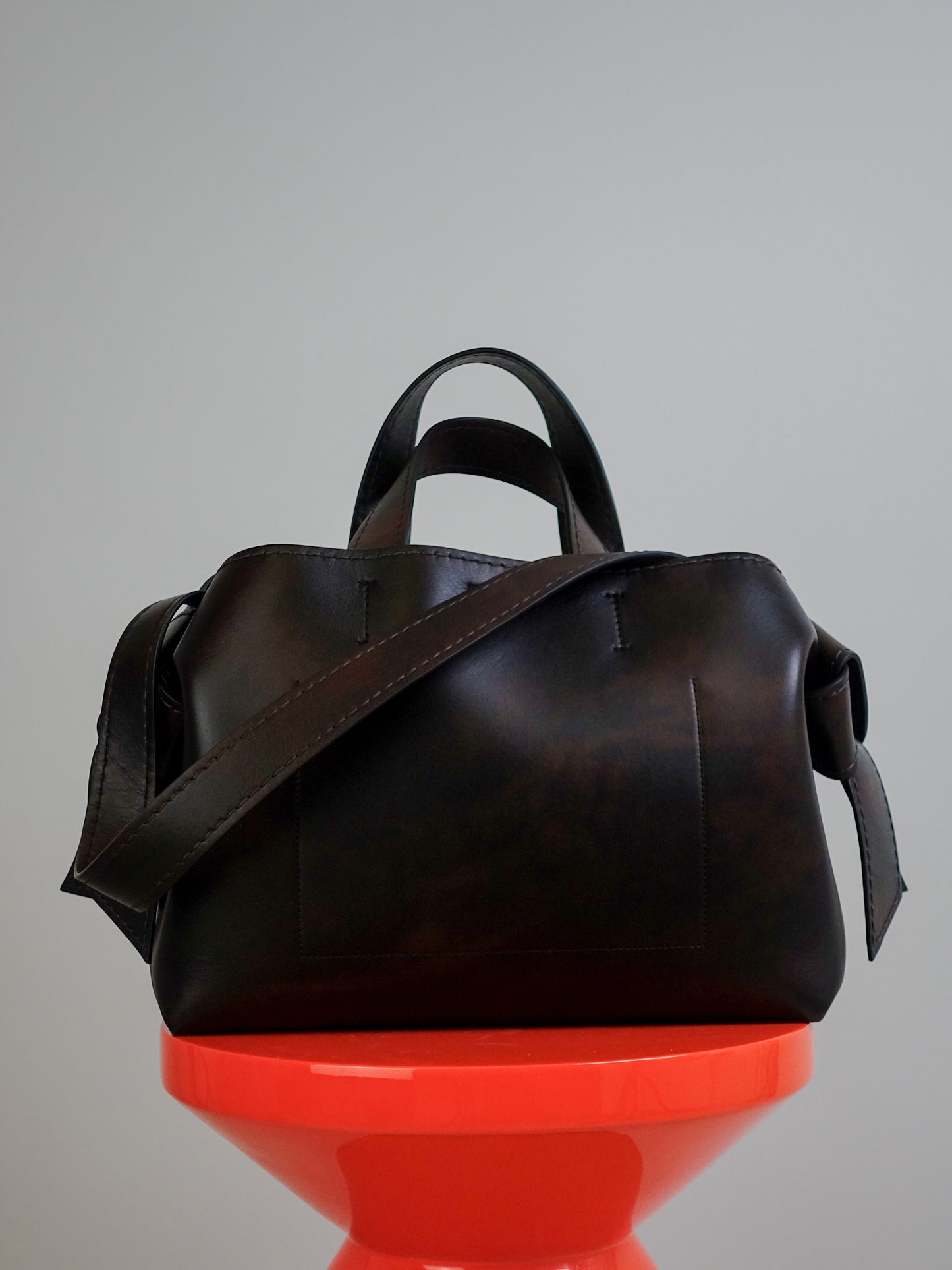 TOTE BAG DARK BROWN