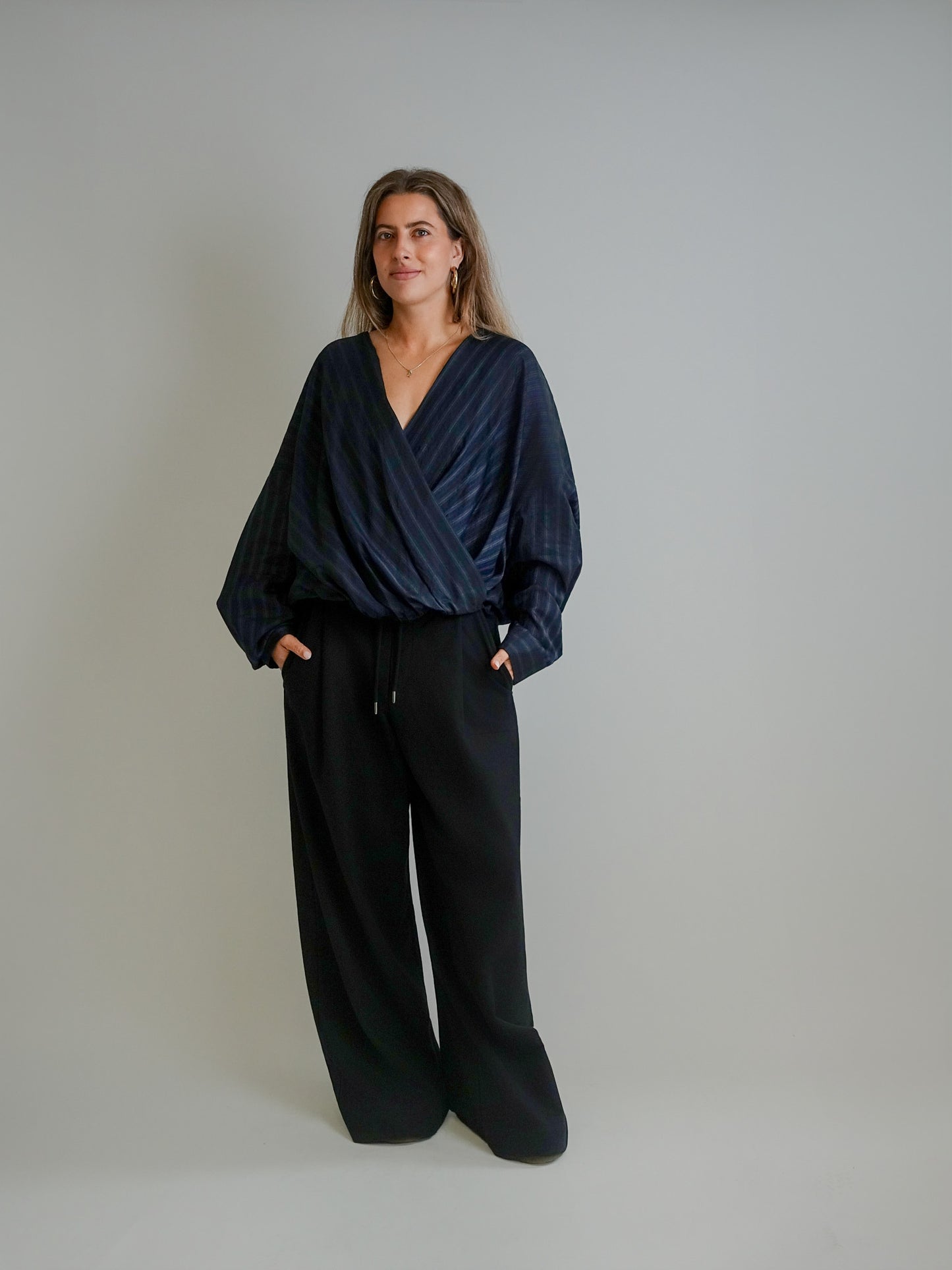 CAMIL SHIRT NAVY