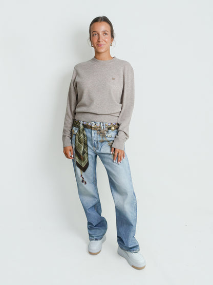 TROUSERS LIGHT BLUE