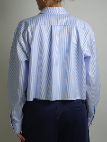 FRANKIE WHITE BLUE STRIPE