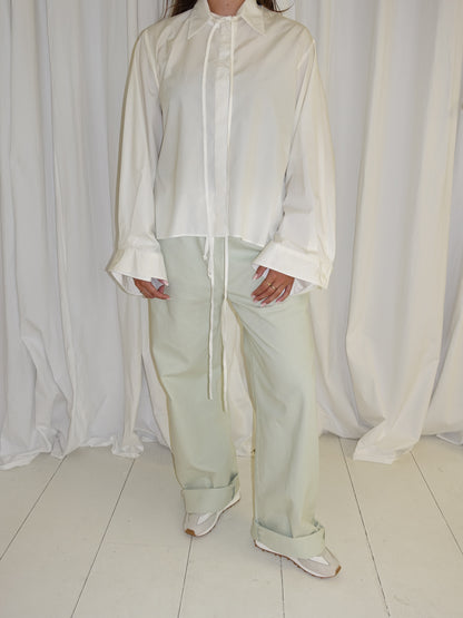 LONG-SLEEVED SHIRT OFF WHITE