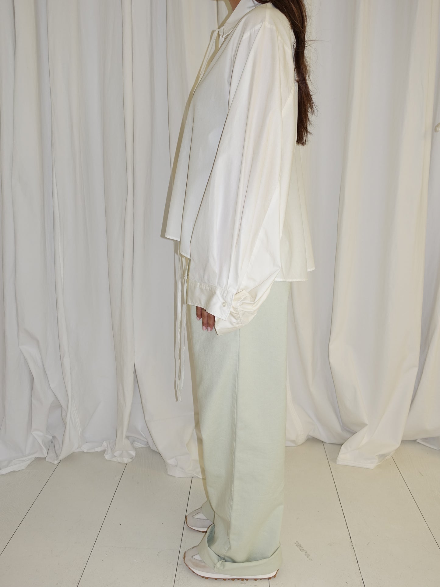 LONG-SLEEVED SHIRT OFF WHITE