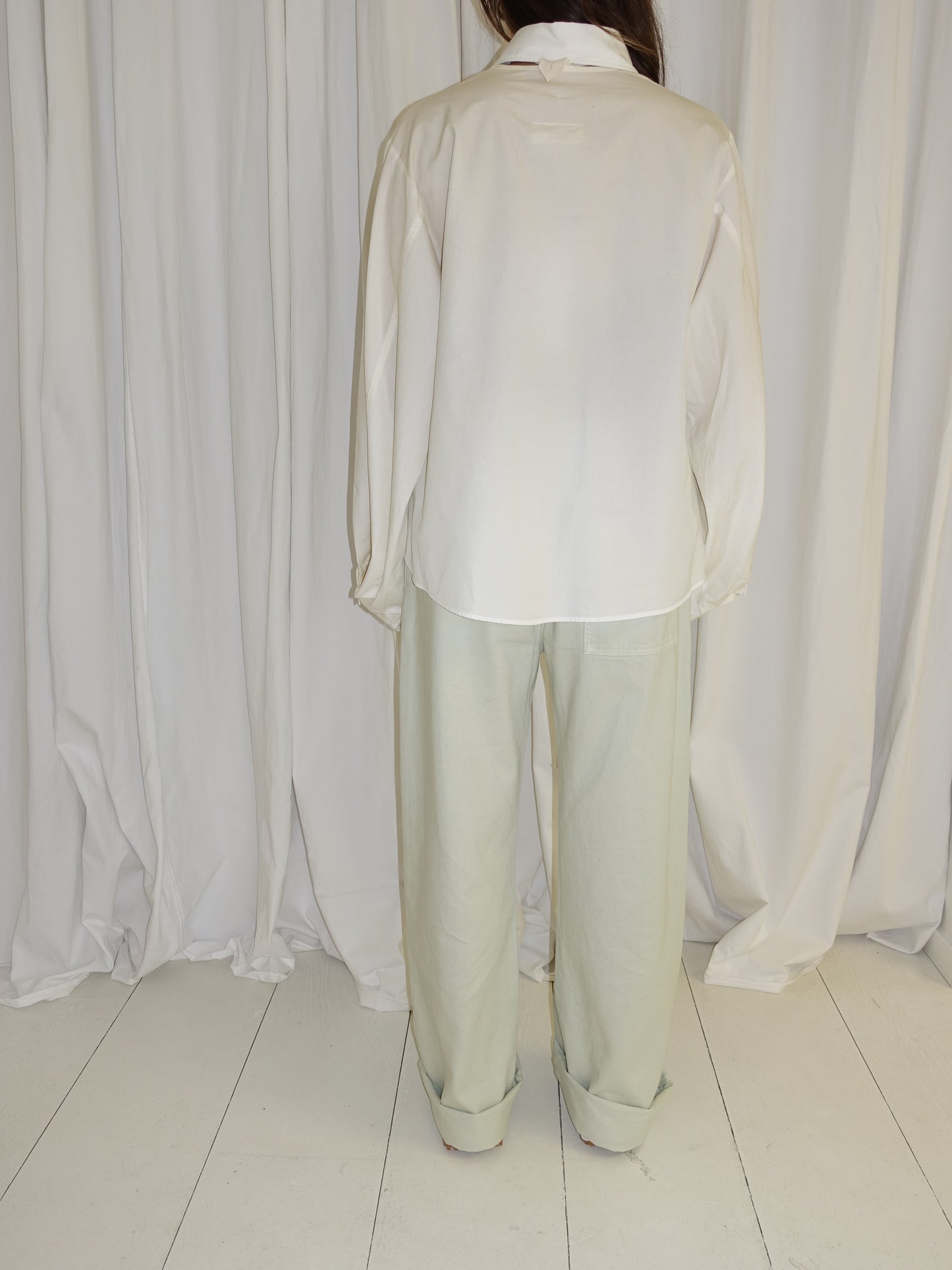 LONG-SLEEVED SHIRT OFF WHITE