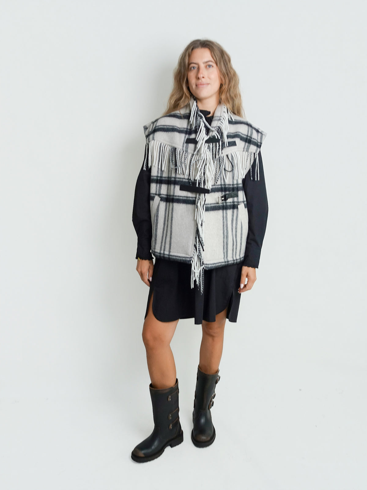 GINESA ECRU/BLACK