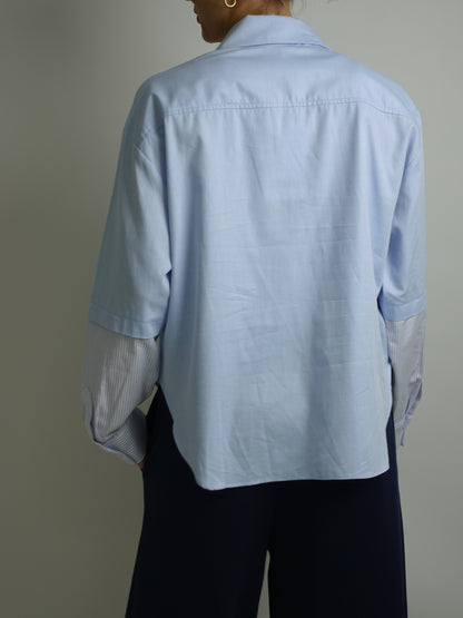 SHARON LIGHT BLUE STRIPE