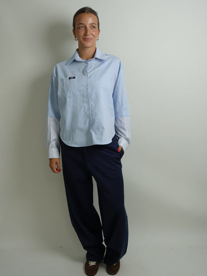 SHARON LIGHT BLUE STRIPE