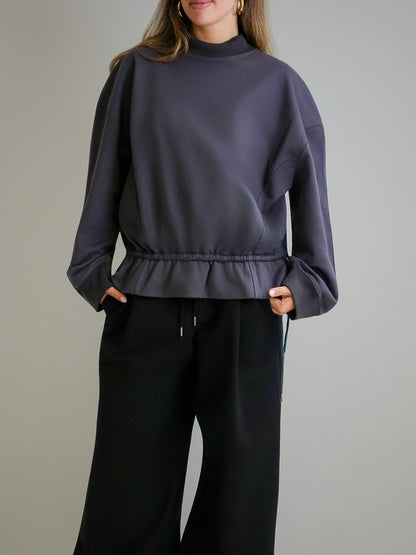 HALLYTA SWEATER DARK GREY