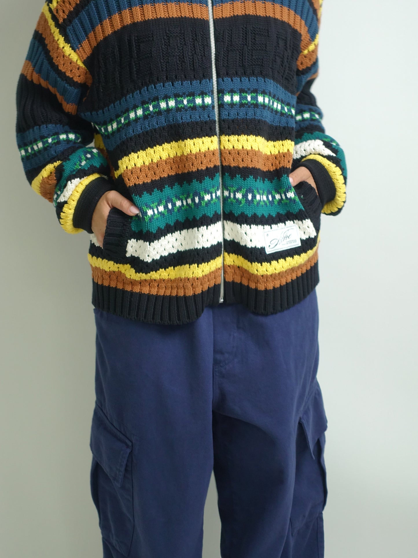 2.0 VARI KNIT ZIP UP MULTI