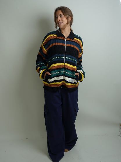 2.0 VARI KNIT ZIP UP MULTI