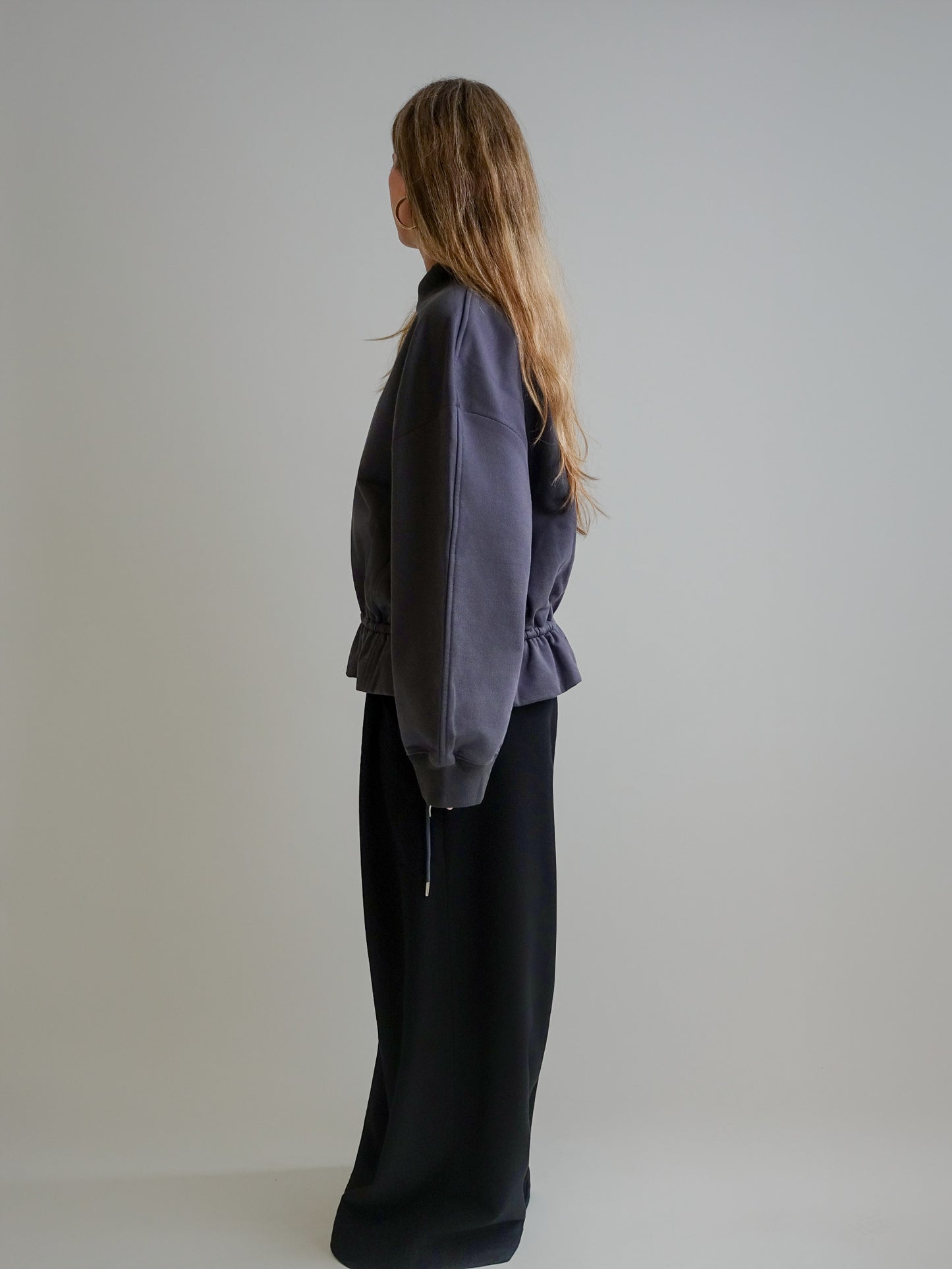 HALLYTA SWEATER DARK GREY