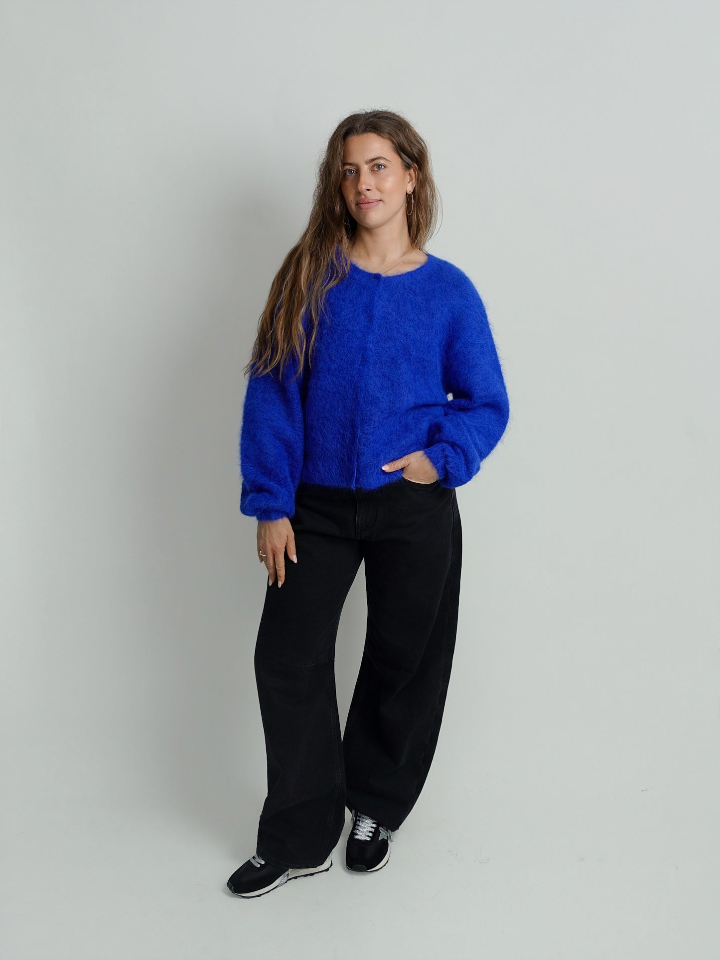 NIBY VEST BLEU ROI CHINE