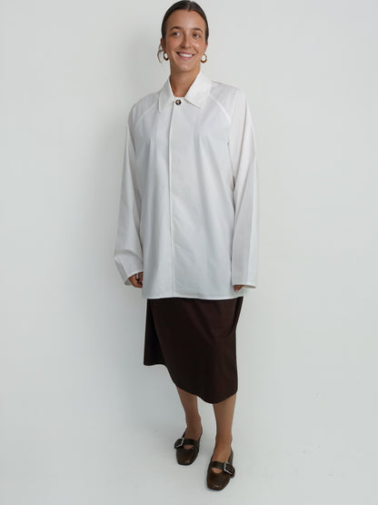 BEIRA OVERSIZED SHIRT OFF-WHITE