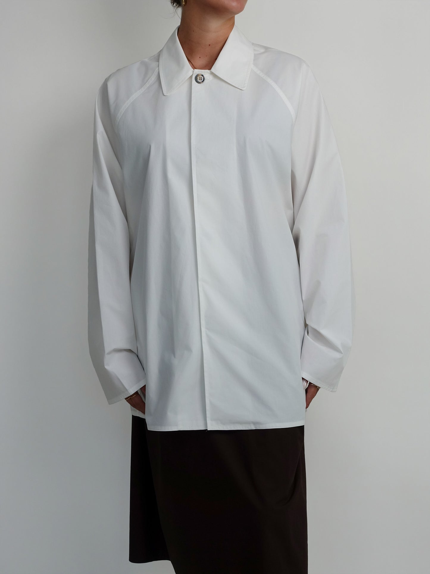 BEIRA OVERSIZED SHIRT OFF-WHITE