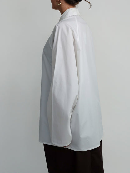 BEIRA OVERSIZED SHIRT OFF-WHITE