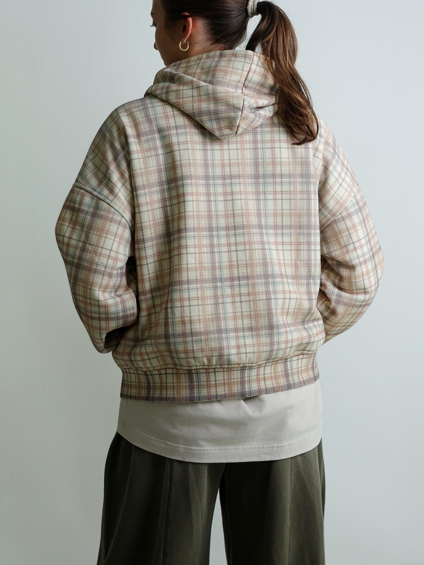 REVERSIBLE PICKNICK ZIP UP HOODIE MULTI