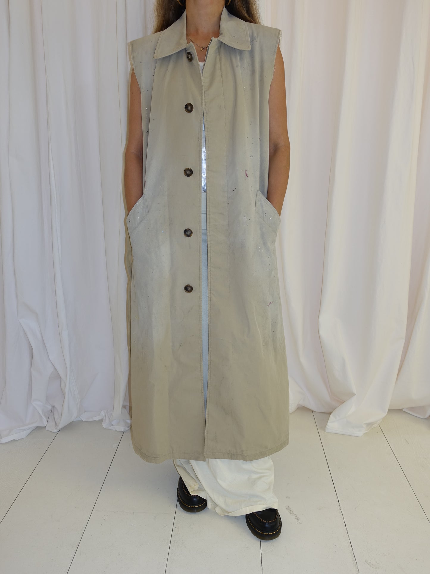 GILET BEIGE