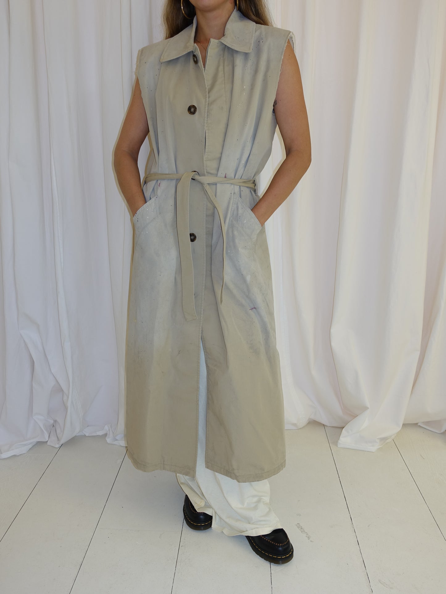 GILET BEIGE