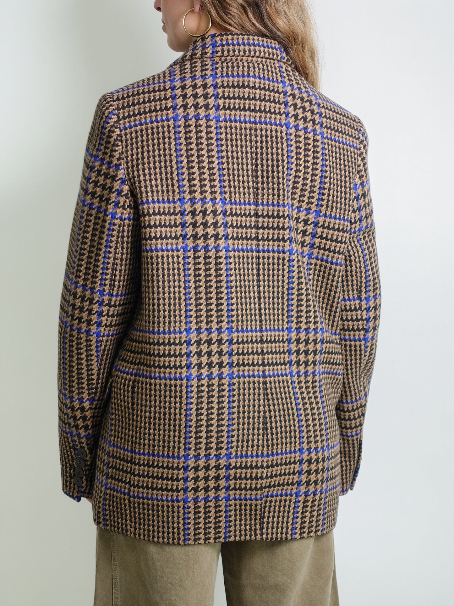 FITTED DOUBLEBREASTED BLAZER SAND BEIGE