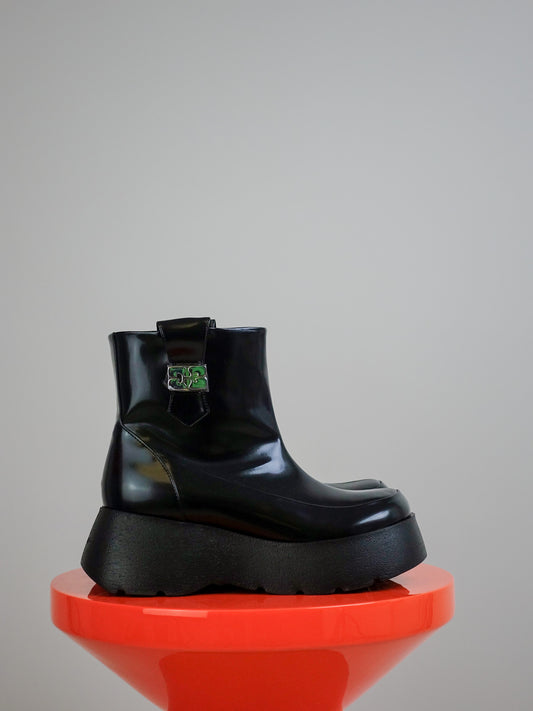 KAT LOW BOOT BOX OLEATEX BLACK