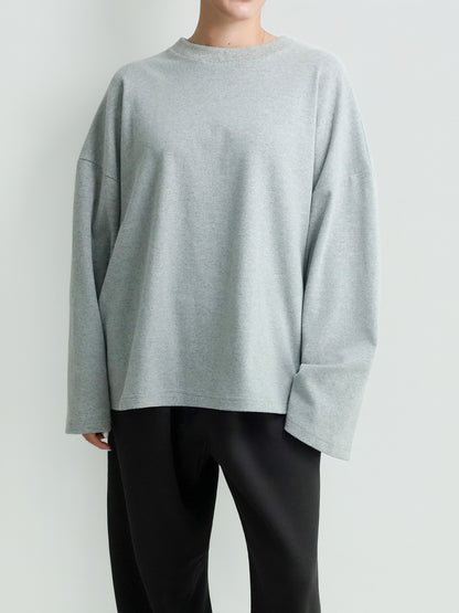 TEO CLASSIC SWEATER LONG SLEEVES GREY