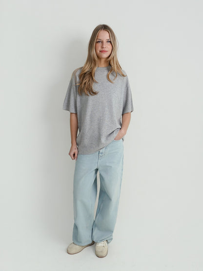 T-SHIRT LIGHT GREY RHEA121