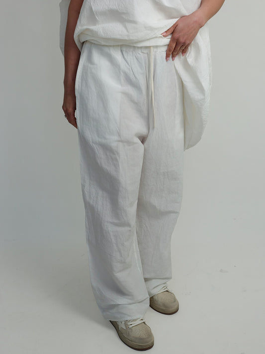PAVON RELAXED PANTS OFF-WHITE