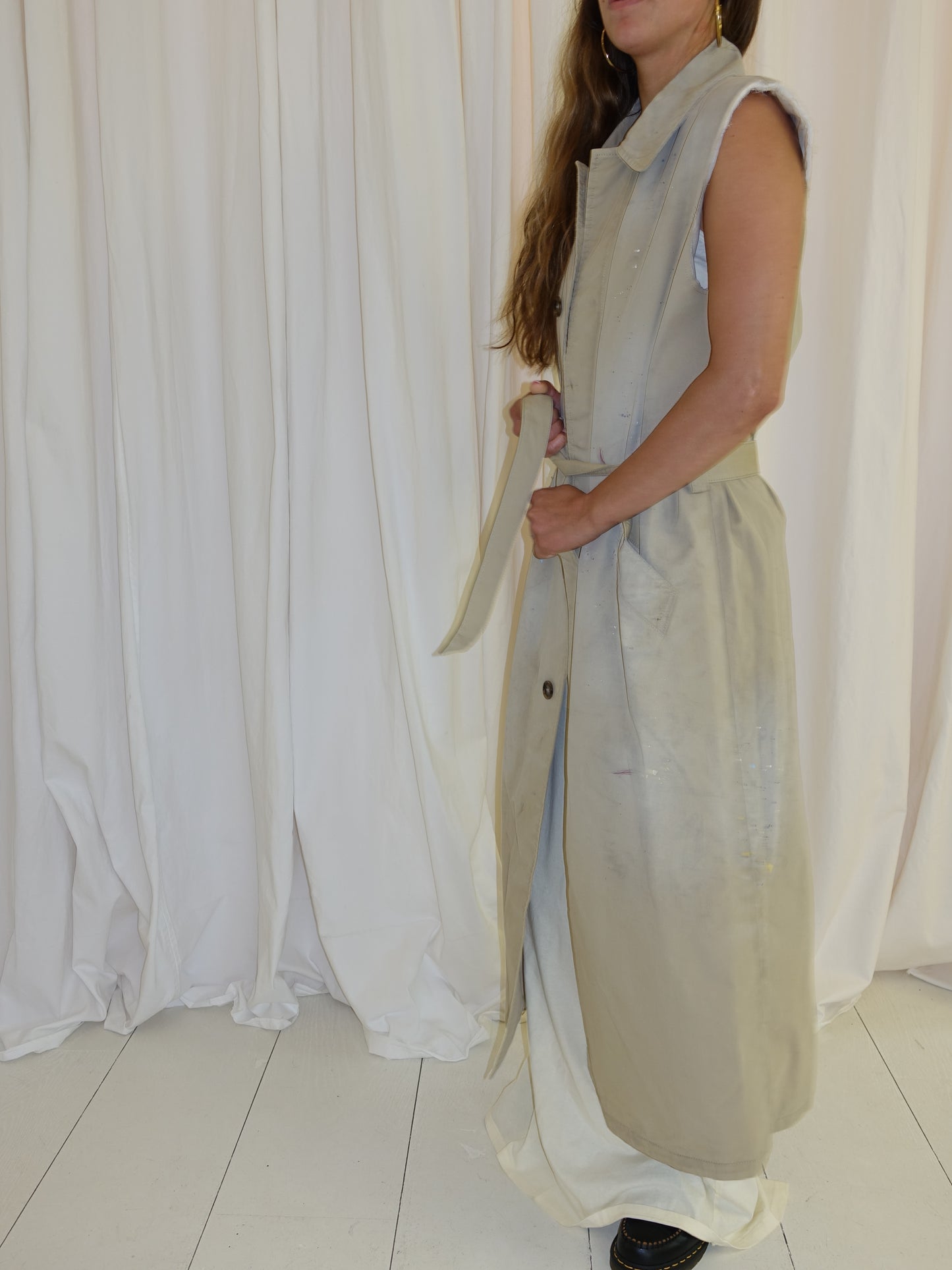 GILET BEIGE