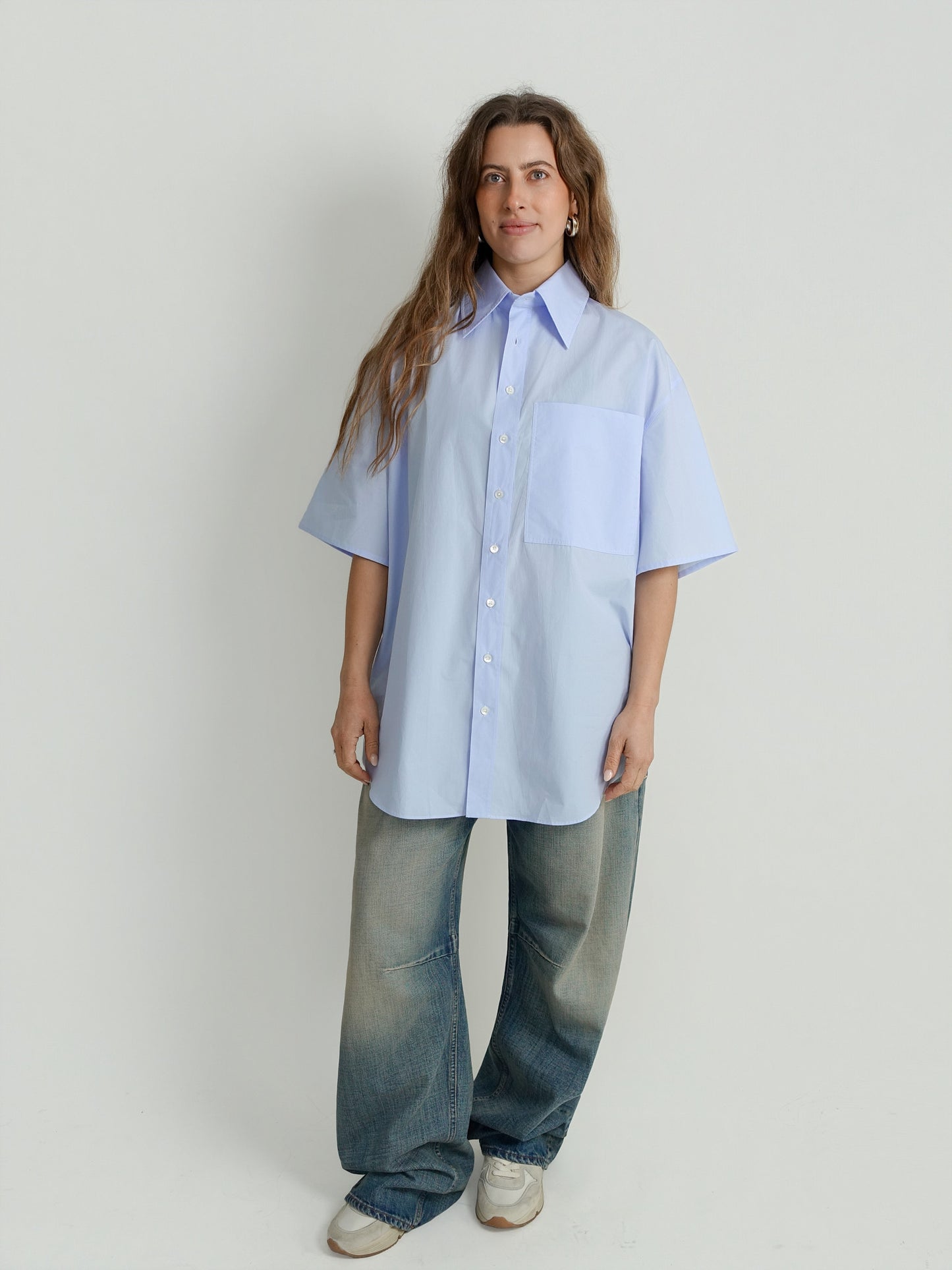 SHIRT LIGHT BLUE RHEA184