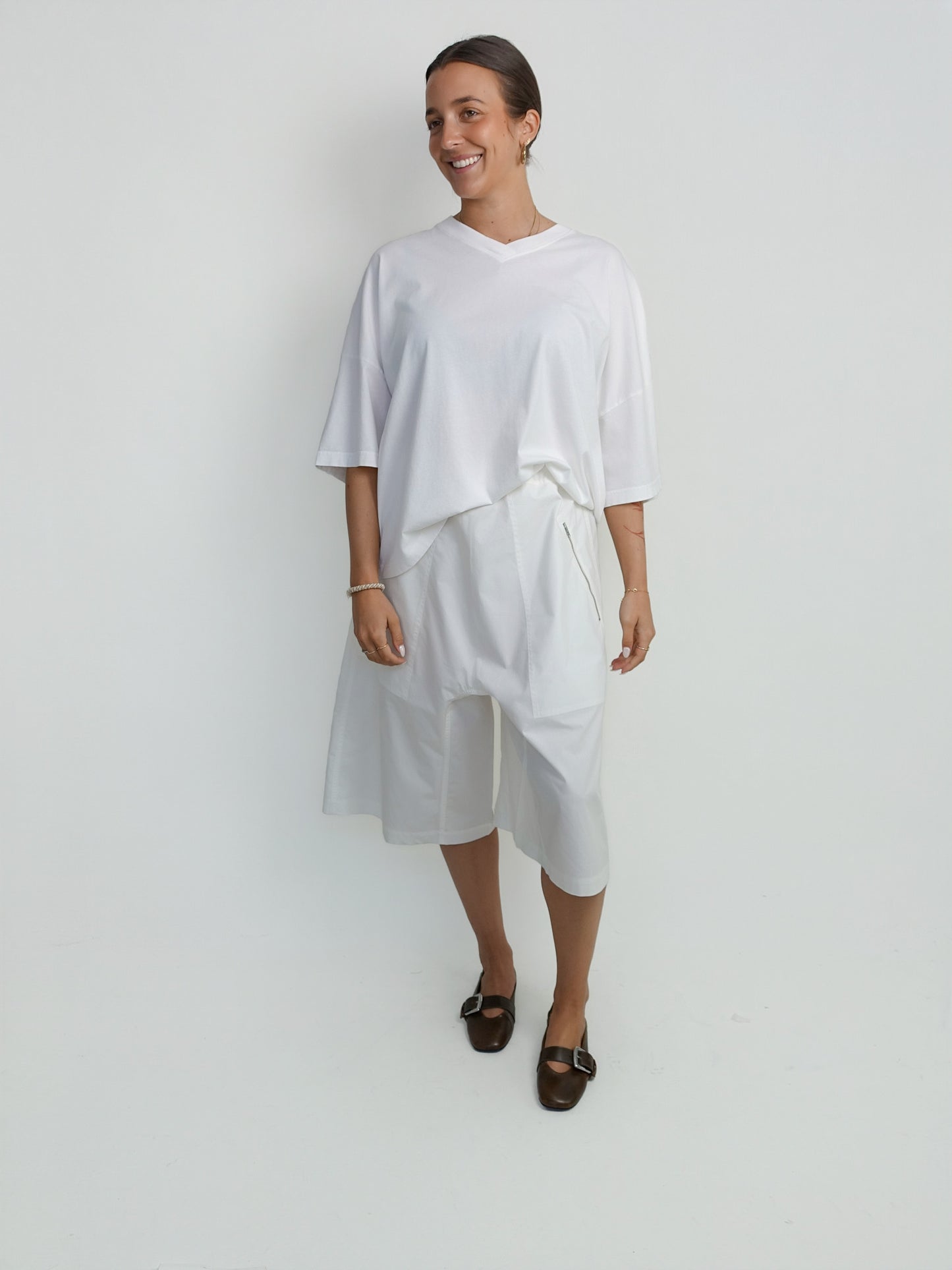 POND RELAXED SHORT OFF-WHITE