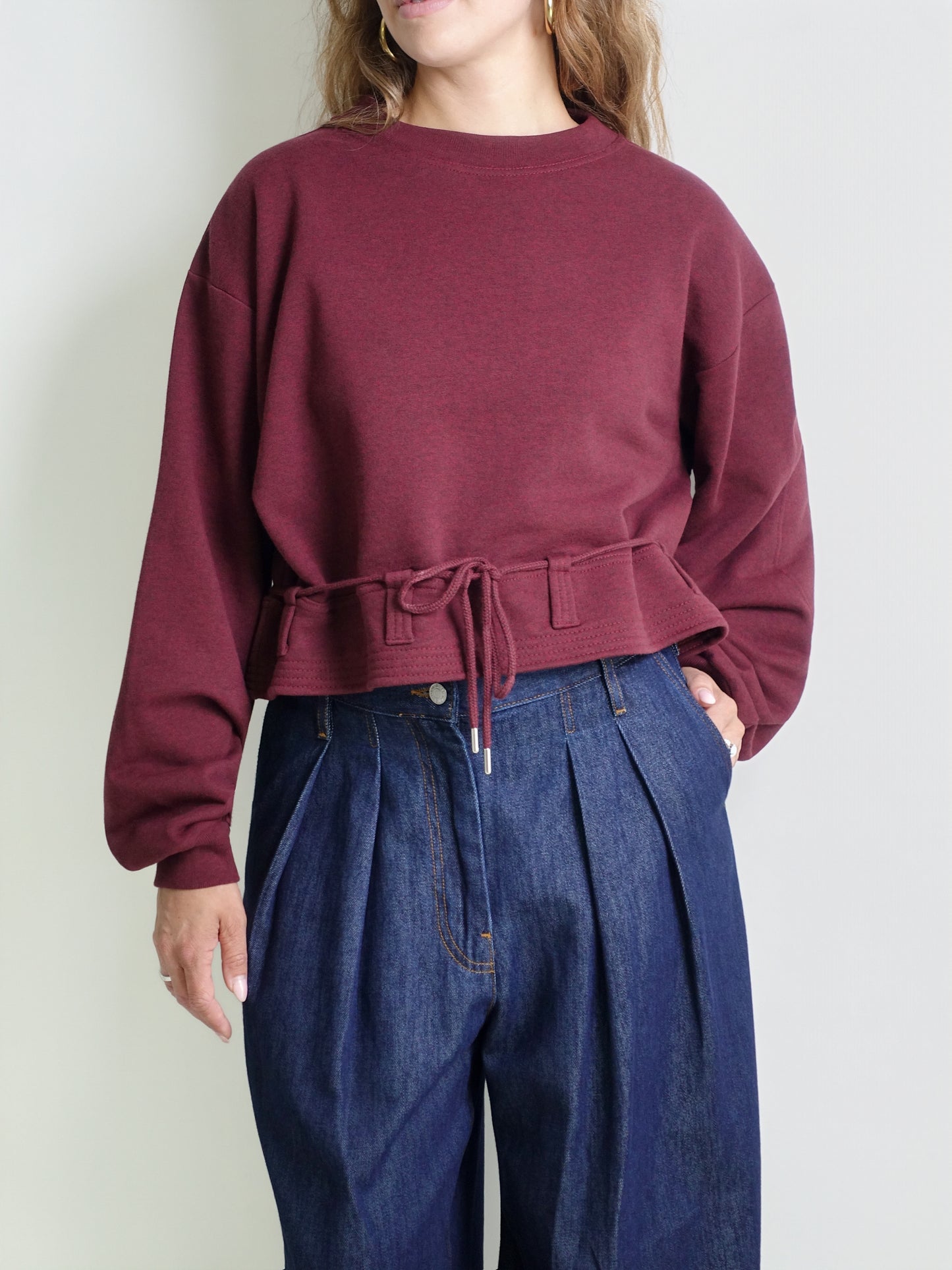 HASERFIELA 4612 BURGUNDY MELANGE