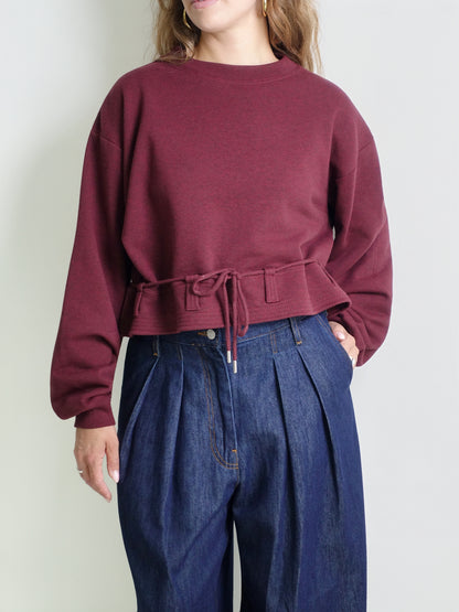 HASERFIELA 4612 BURGUNDY MELANGE