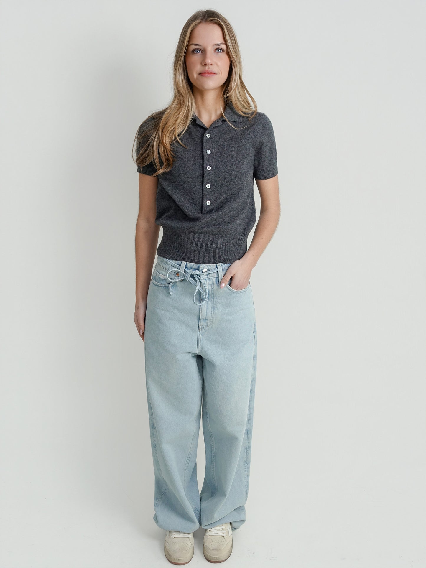 POLO MID GREY RHEA176